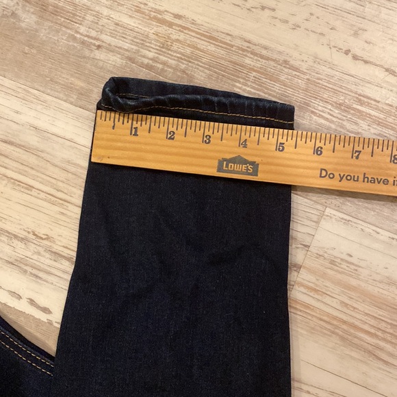 Maternity Size L Dark Stretchy Jeans - Picture 4 of 6